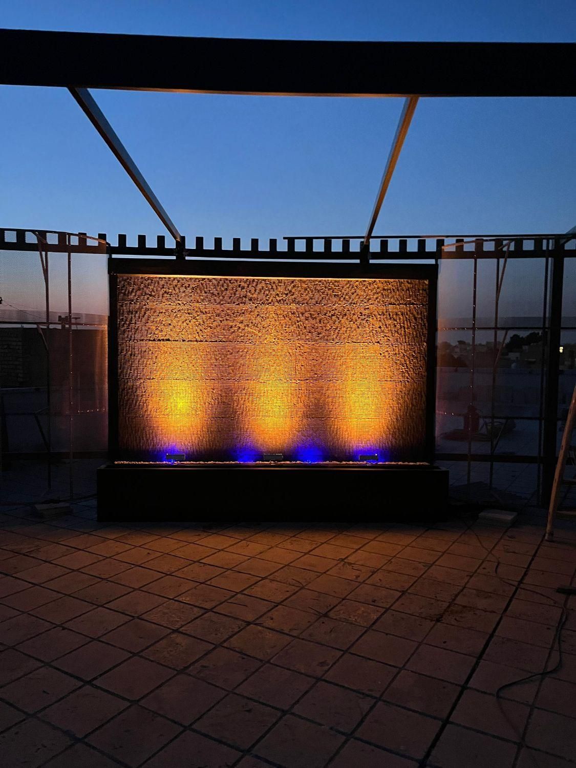 آبنما دیوار خیس سنگی|مصالح و تجهیزات ساختمان|اصفهان, آهنگران|دیوار