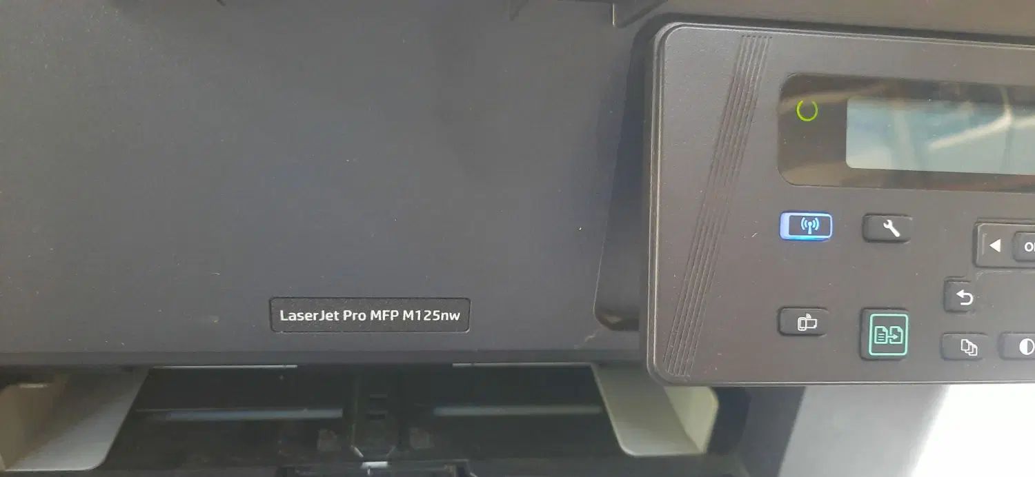 پرینتر لیزری hp125 nw با کارتریج فابریک بسیار نمیز|پرینتر، اسکنر، کپی، فکس|لنگرود, |دیوار