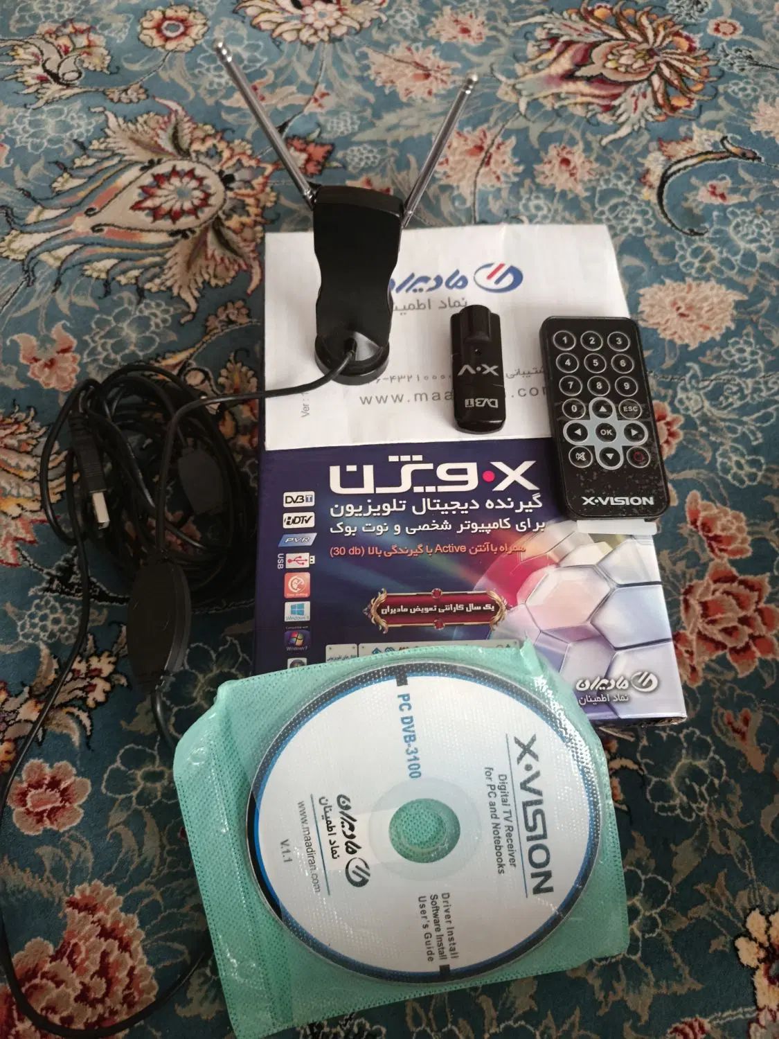 گیرنده دیجیتال USB کامپیوتر و لپ تاب|قطعات و لوازم جانبی رایانه|تهران, تهرانسر شمالی|دیوار