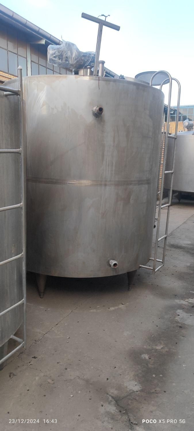 تانکر استیل(مخزن استیل)میکسر پاتیل وان پخت دیگ|ماشینآلات صنعتی|تهران, وردآورد|دیوار