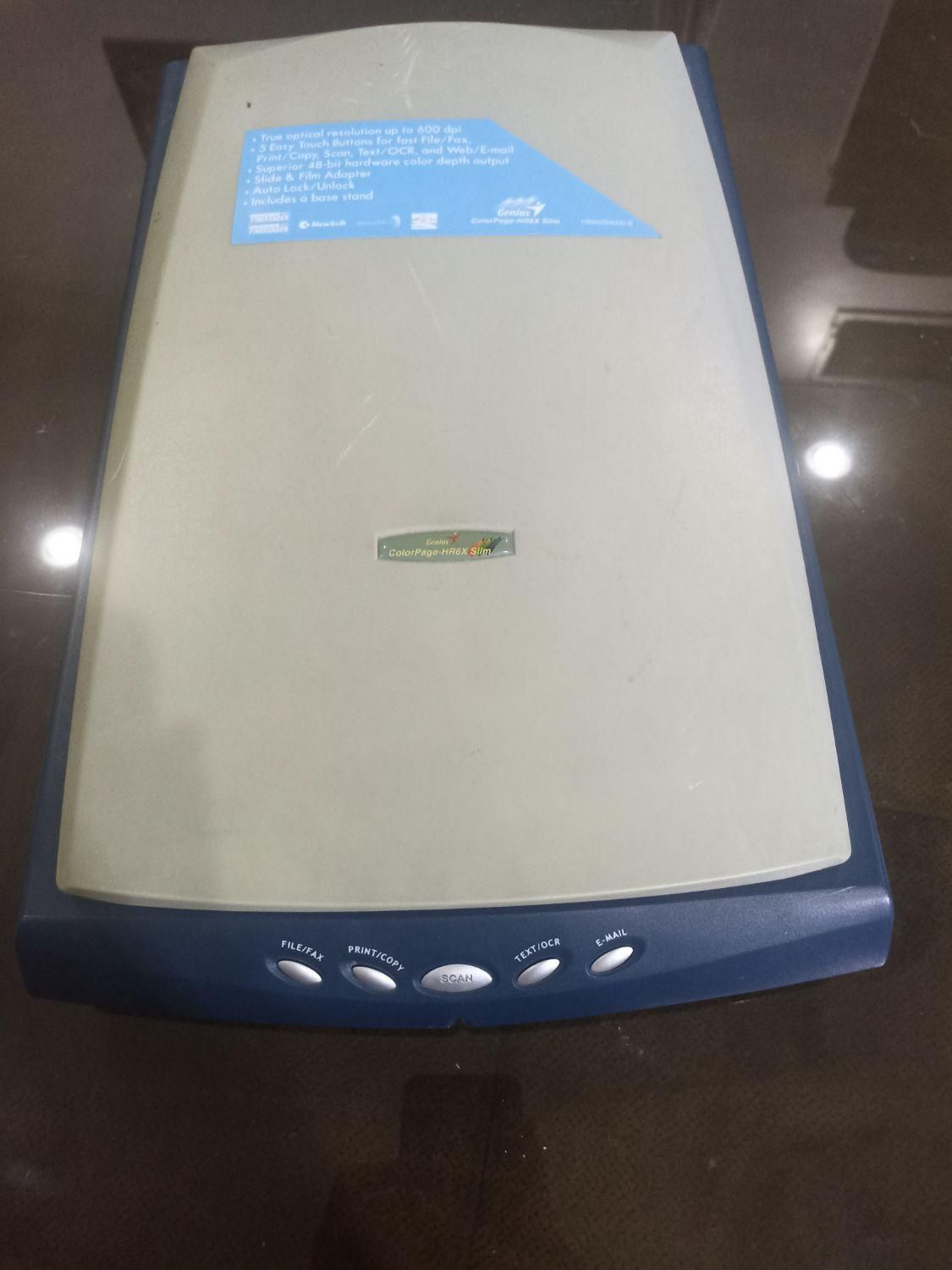 اسکنر کامپیوتر genius hr6x slim|پرینتر، اسکنر، کپی، فکس|تهران, استاد معین|دیوار