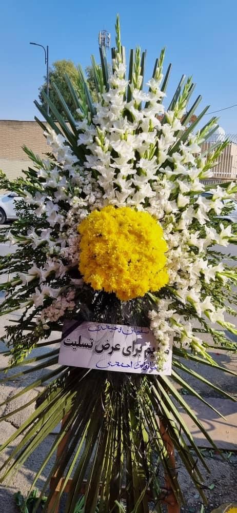 تاج گل|گل و گیاه طبیعی|شیراز, دارالرحمه|دیوار