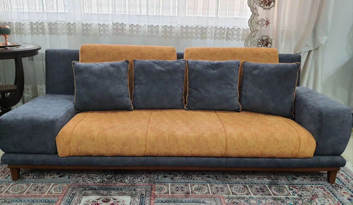 سرویس مبلمان ۷ نفره از برند شرکت مبلمان مونتل|مبلمان خانگی و میز عسلی|لاهیجان, گلستان|دیوار