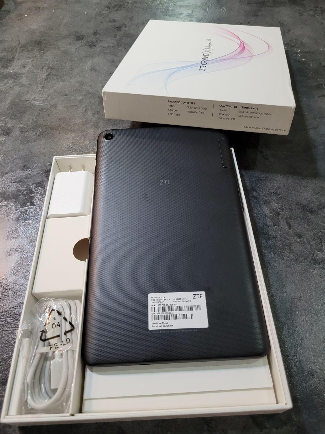 تبلت ۸ ZTE grand x4|تبلت|تهران, سازمان آب|دیوار