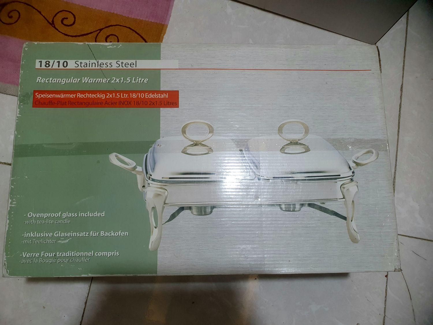 سوفله خوری دوقلو استیل خارجی کاملا نو|ظروف سرو و پذیرایی|شیراز, بریجستون|دیوار