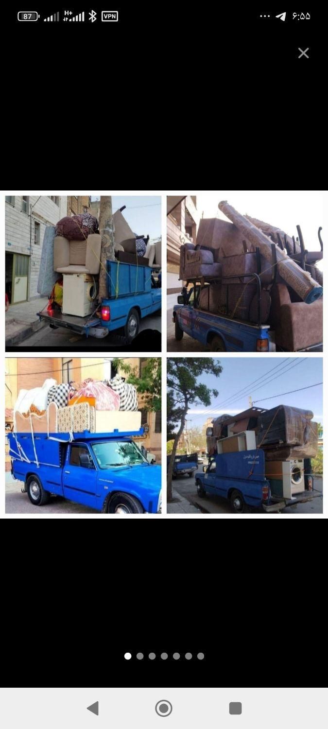 حمل با تا سقف دوتن|خدمات حمل و نقل|کازرون, |دیوار