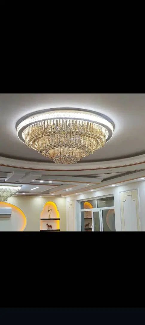 ساخت تولید لوسترهای نئوکلاسیک|لوستر و چراغ آویز|اصفهان, لاله|دیوار