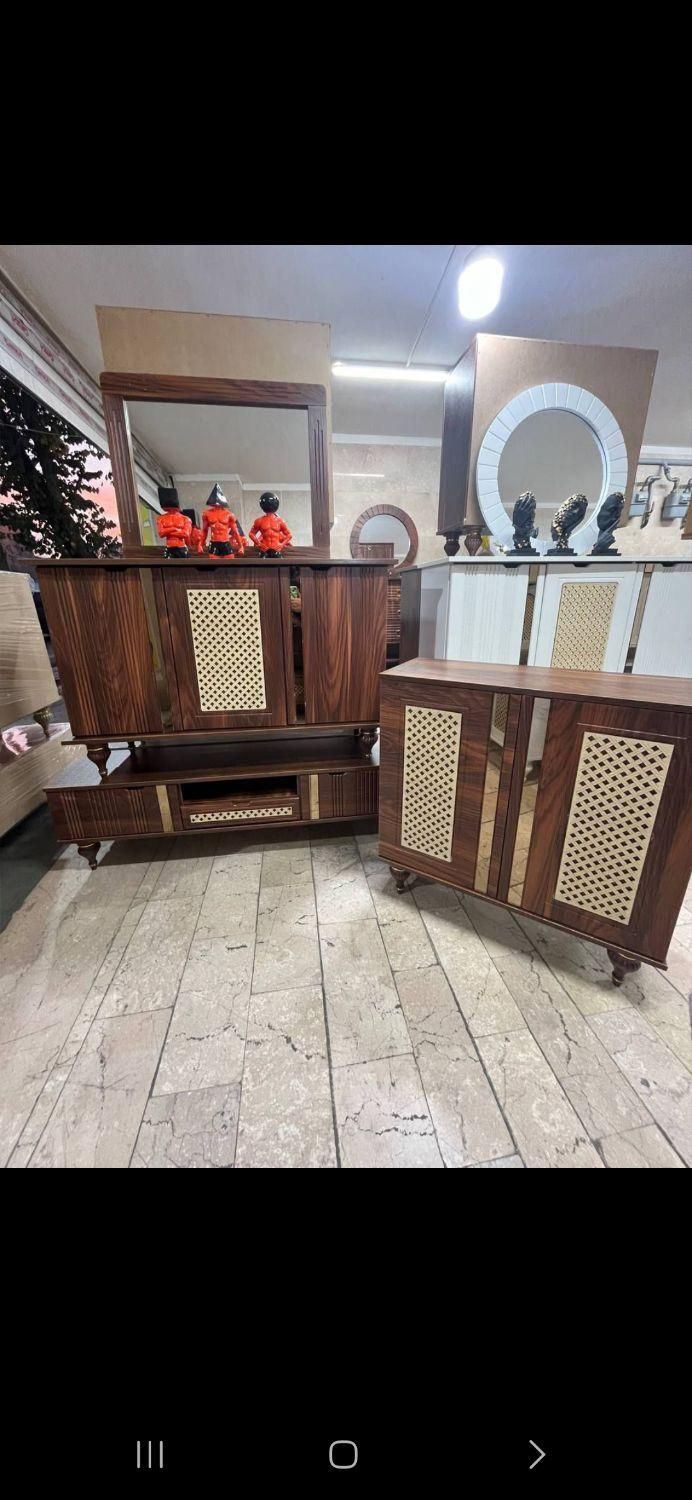 کنسول و میز ست(درجه یک)|بوفه، ویترین، کنسول|پرند, فاز ۰|دیوار