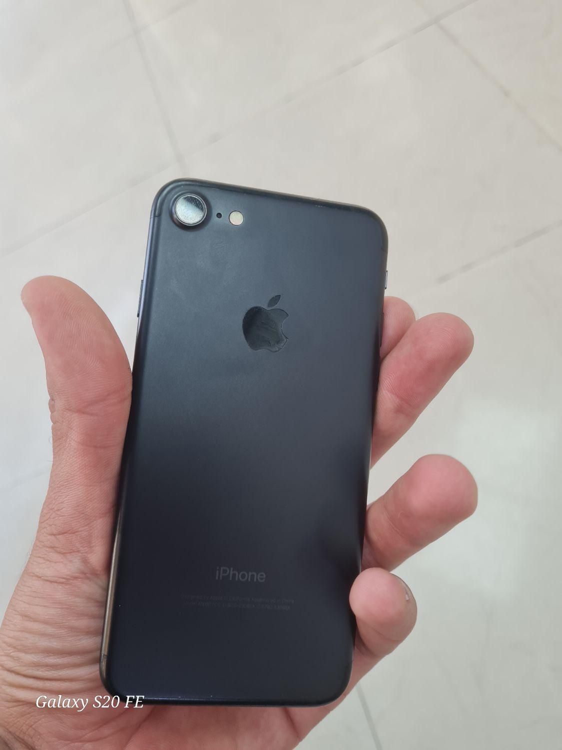 اپل iphon 7 مشکی 32 گیگ در حد|موبایل|تهران, وردآورد|دیوار