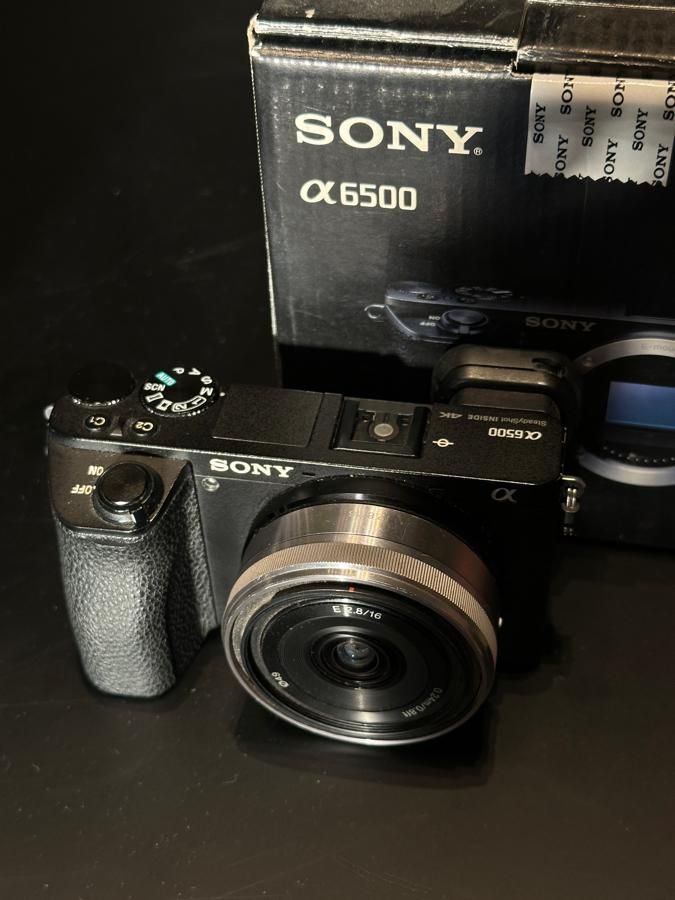 دوربین سونی a6500 sony + لنز ۱۶mm f2/8|دوربین عکاسی و فیلم‌برداری|تهران, منیریه|دیوار