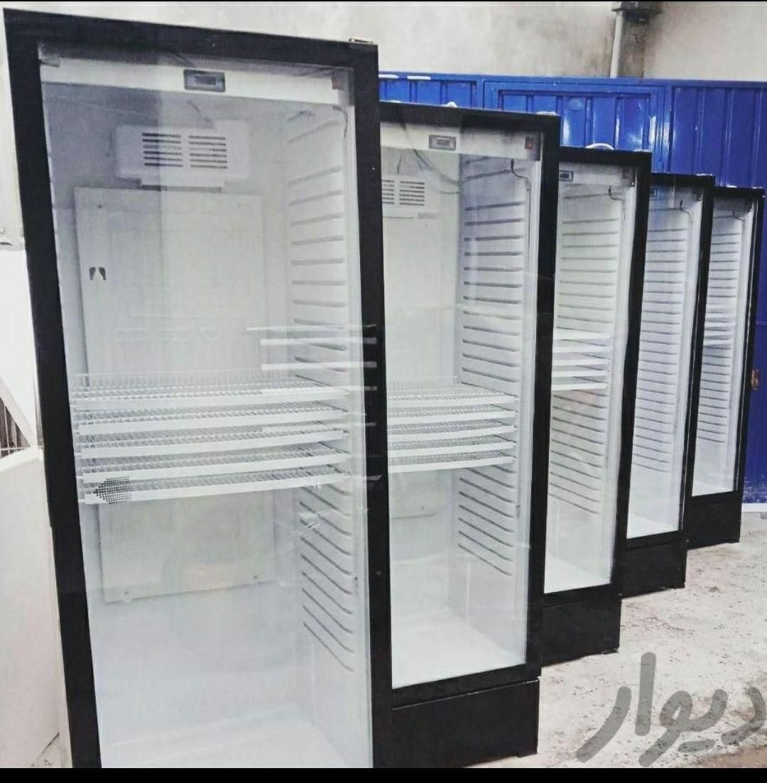 500لیتر ست نقره ای فریزر و یخچال ایستاده و...|فروشگاه و مغازه|خرم‌آباد, |دیوار