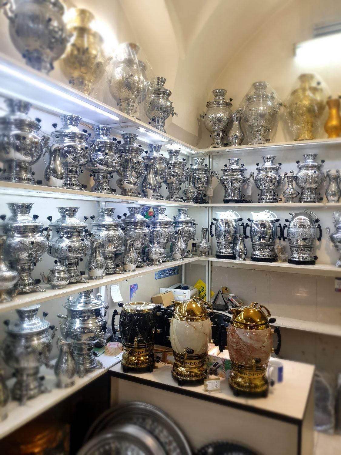 xb استیل برنجی  zxtryمسی گازی زغالی ذغالی سماور|صنایع دستی و سایر لوازم تزئینی|اصفهان, دستگرده|دیوار