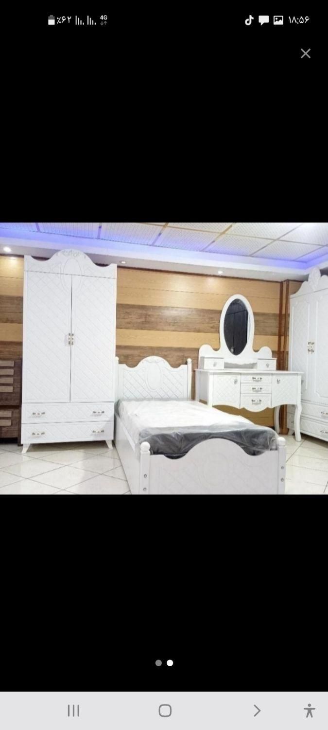 تخت لارا یکنفره/دونفره ایی|تخت و سرویس خواب|قزوین, |دیوار