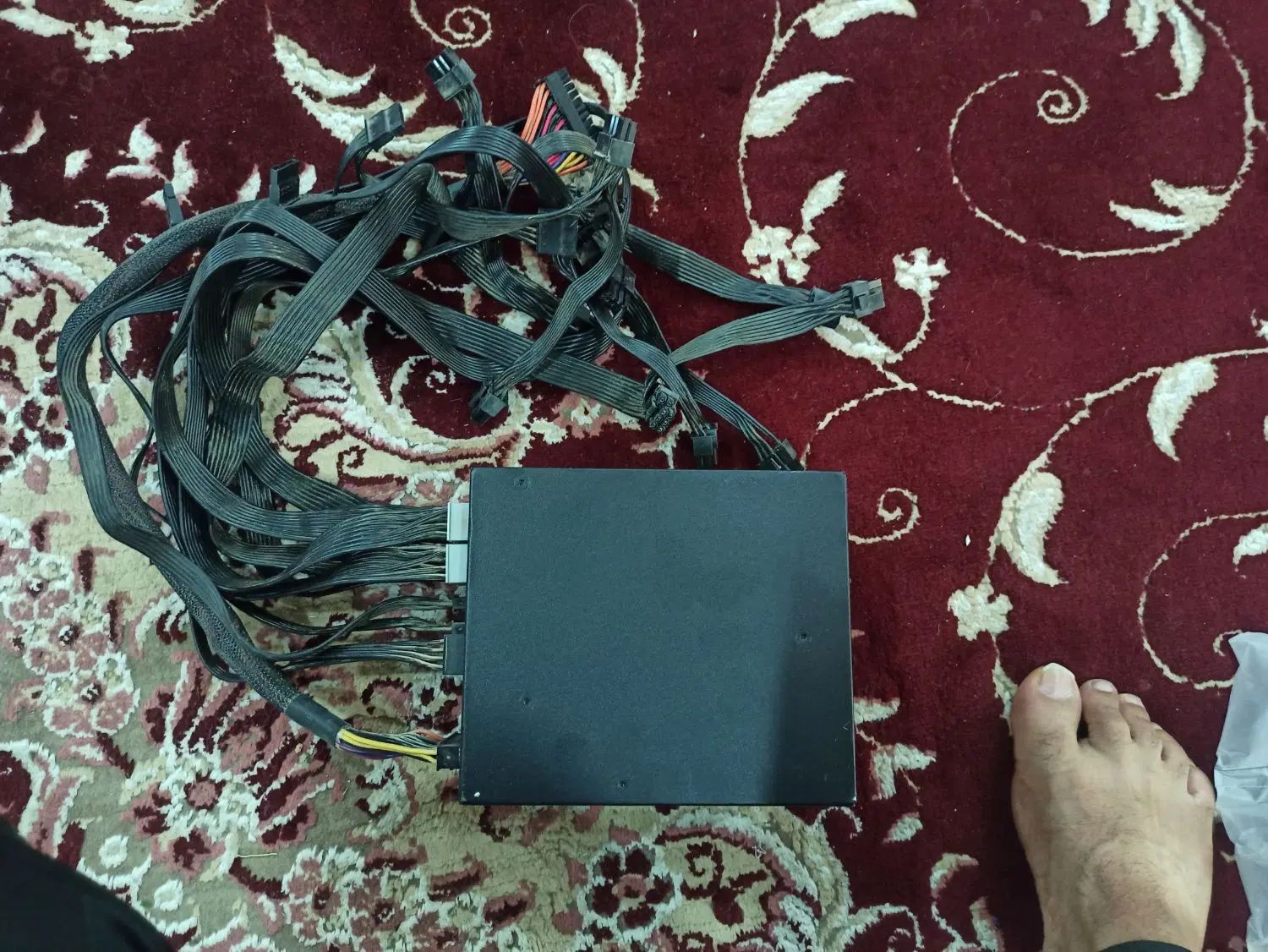 پاور گرت وال۱۶۵۰و مادر برد بایواستار۳۵۰B|قطعات و لوازم جانبی رایانه|برازجان, |دیوار