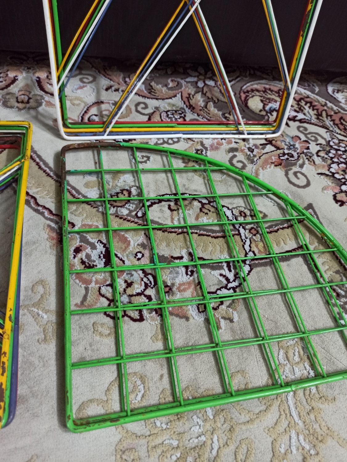 قفسه مشبک فلزی|کتابخانه، شلف، قفسه‌های دیواری|تهران, سیزده آبان|دیوار
