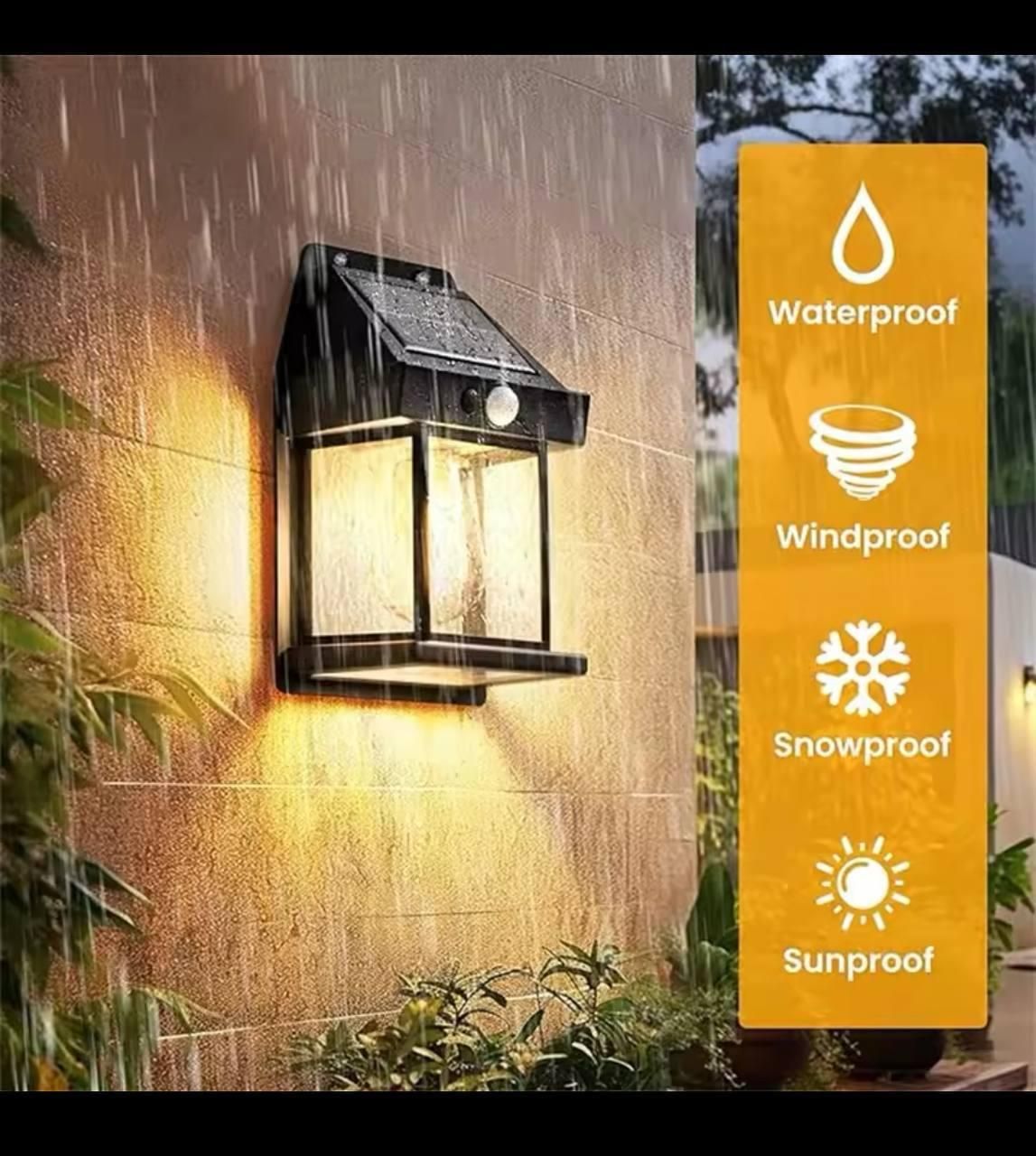 چراغ خورشیدی باغ و ویلا|لامپ و چراغ|بم, |دیوار