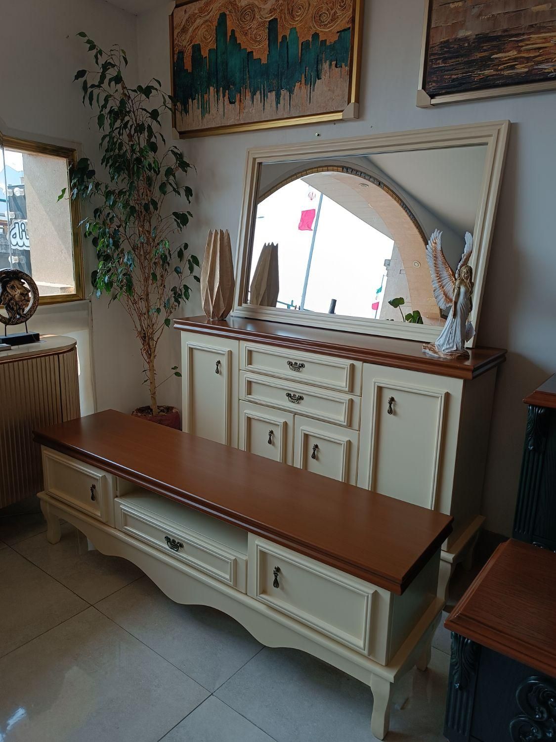 ست کنسول و میز تی وی دایانا|میز تلویزیون|رشت, استقامت ۱|دیوار