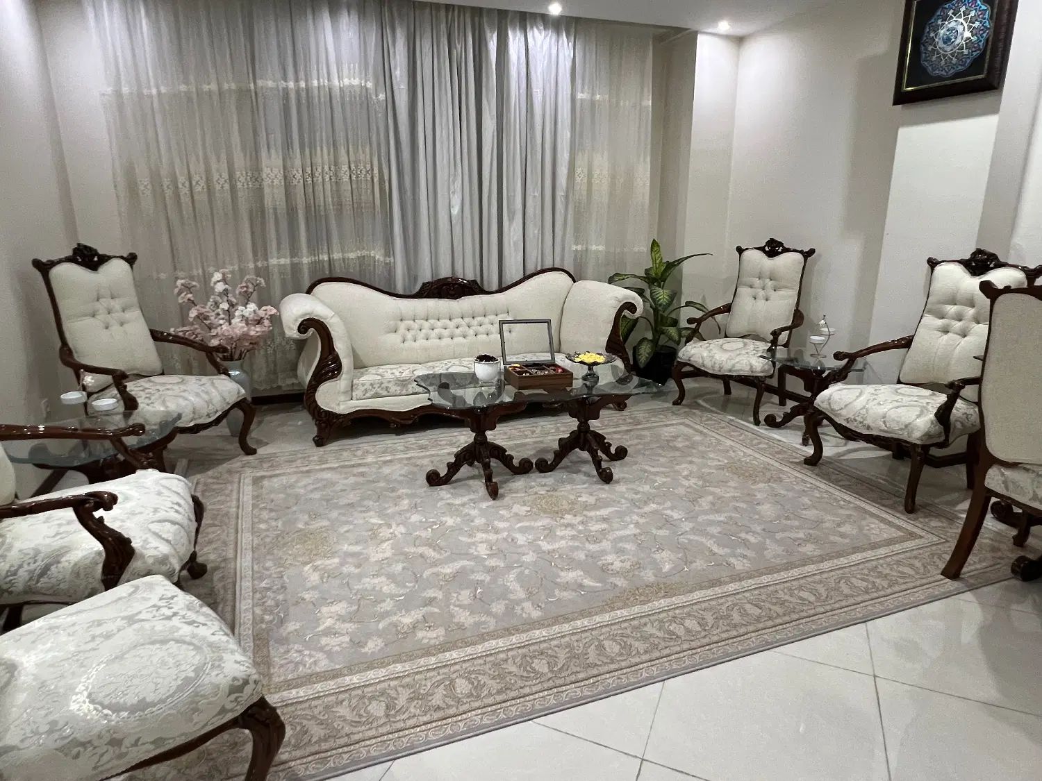 مبل۷نفره|مبلمان خانگی و میز عسلی|تهران, آبشار|دیوار