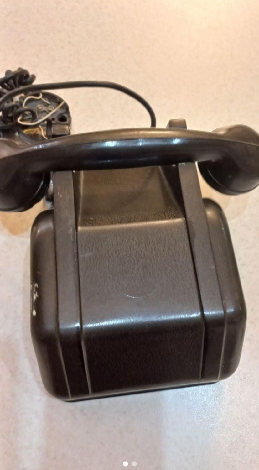 تلفن بسیار قدیمی وهندلی|کلکسیون و سرگرمی|قزوین, |دیوار