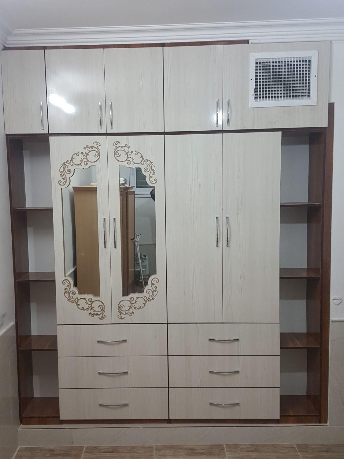 کمد دیواری وکابینت|جاکفشی، کمد، دراور|نیشابور, گنبد سبز|دیوار