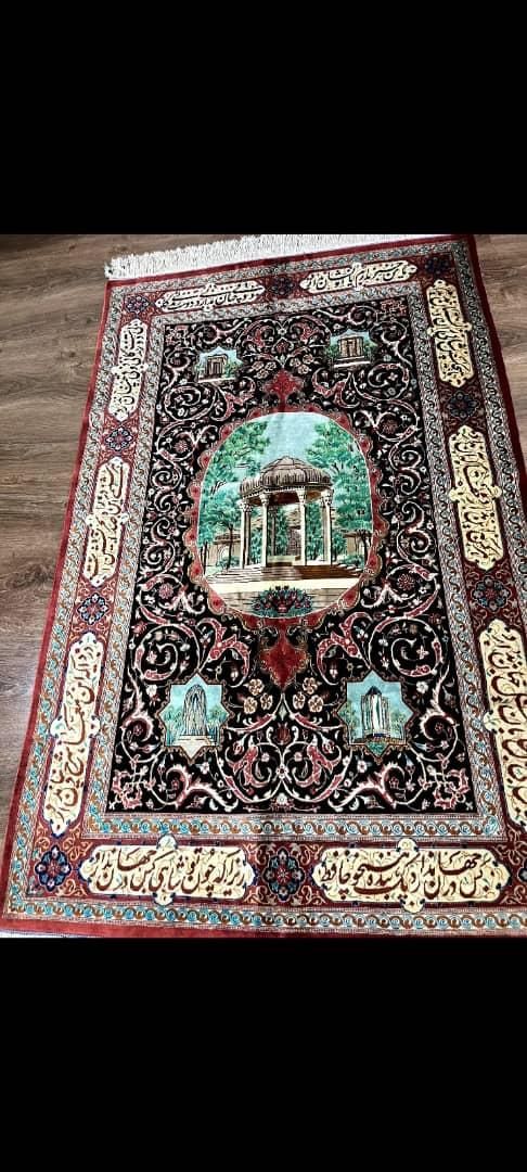 ۲ عدد قالیچه ابریشم|فرش|تهران, امیریه|دیوار