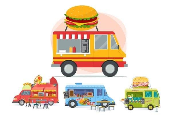 فست فود سیار تراک فود|کافی‌شاپ و رستوران|سنندج, |دیوار