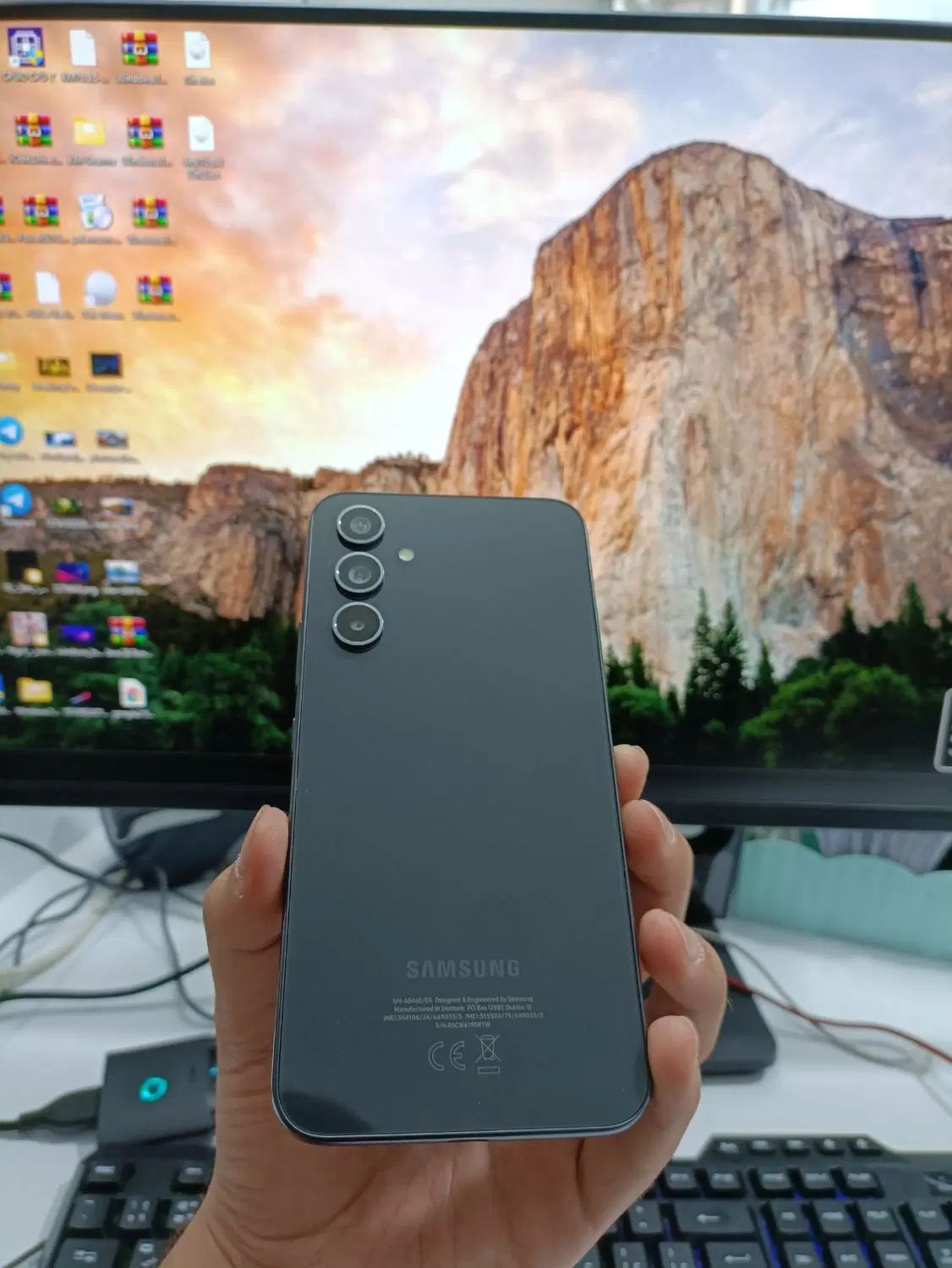 سامسونگ سامسونگ Galaxy A54 با حافظهٔ ۲۵۶ گیگابایت|موبایل|سبزوار, شهدا|دیوار