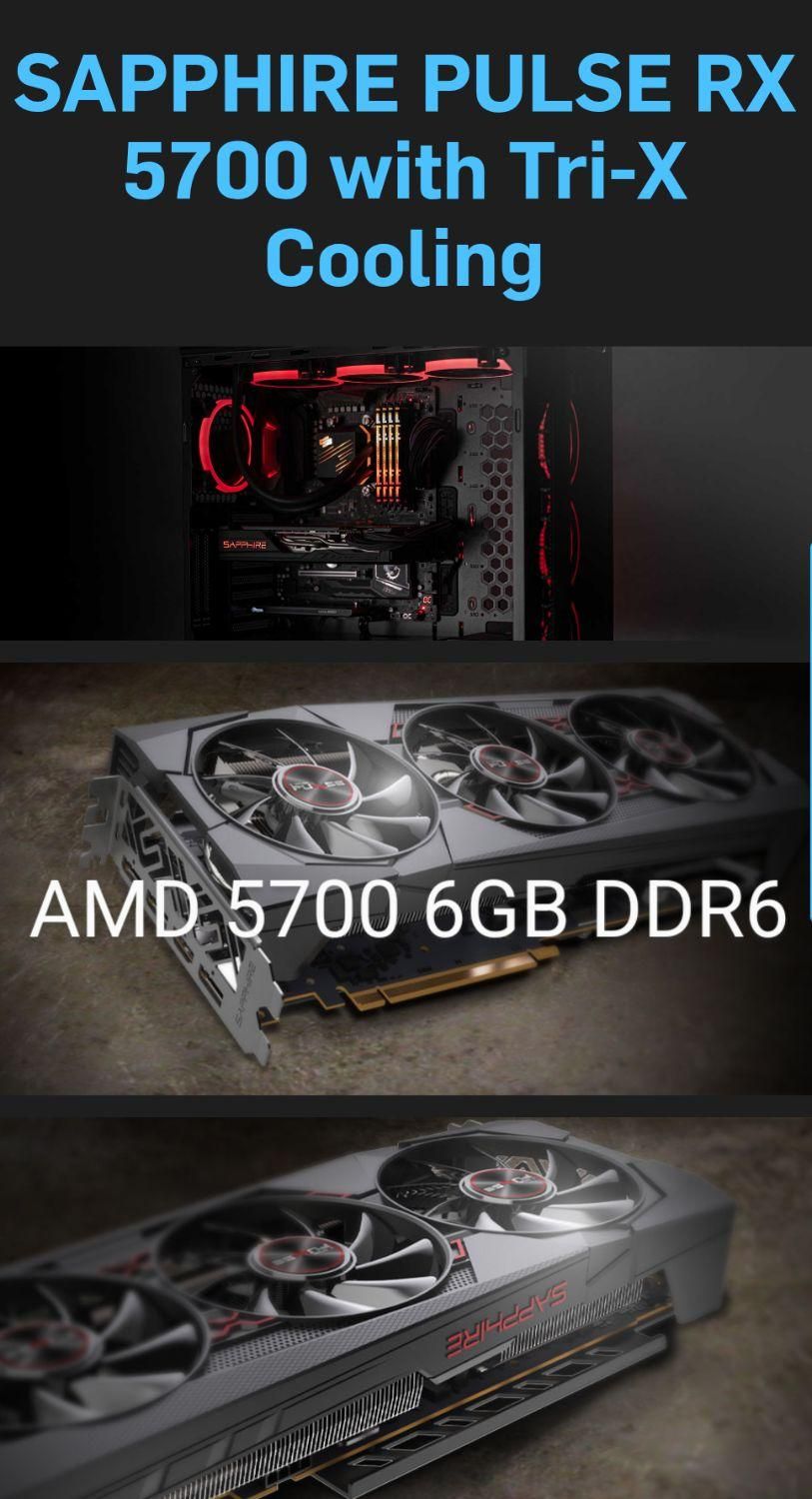 کارت گرافیک  Sapphire Pulse RX 5700 8GB GDDR6|قطعات و لوازم جانبی رایانه|امیدیه, |دیوار