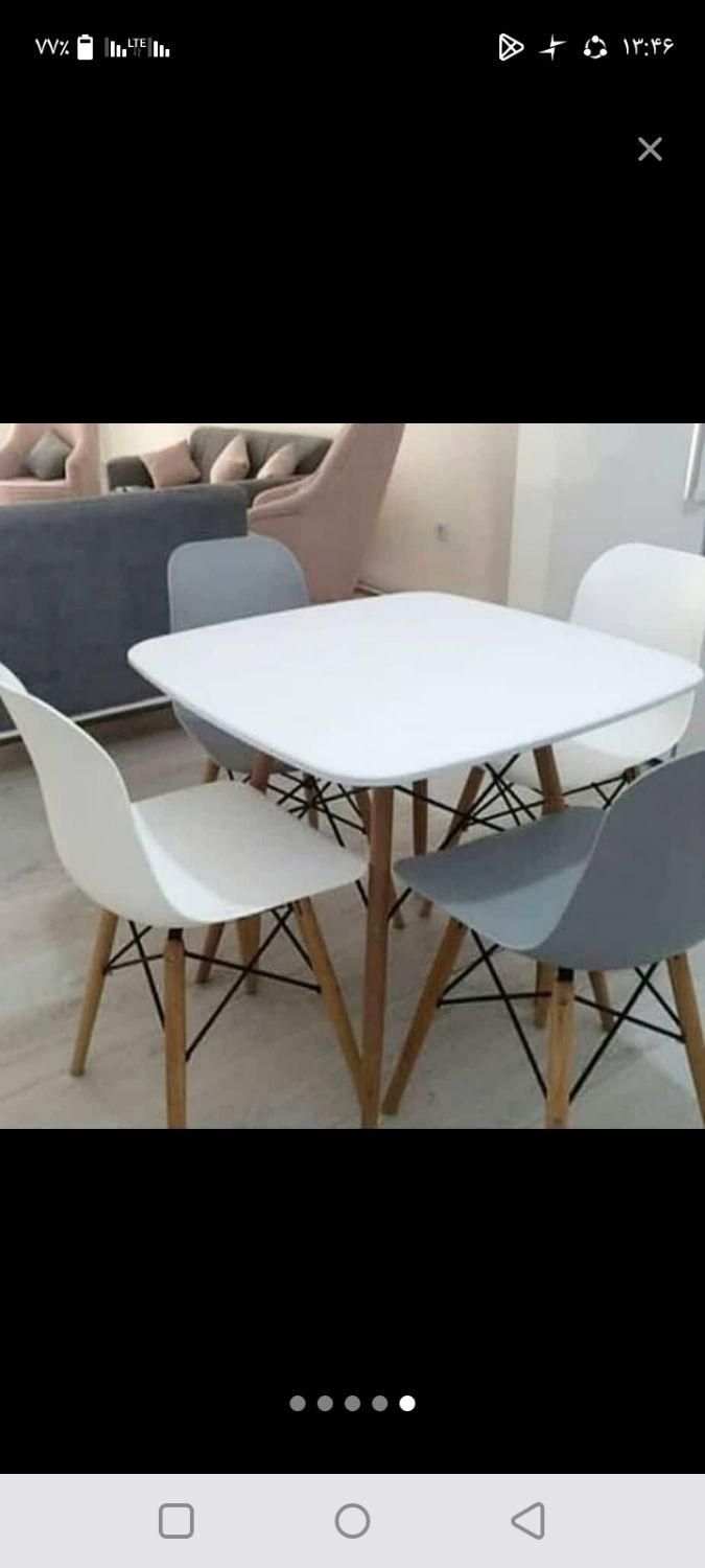 میز وصندلی فایبر کافه  ۶۳۱|میز و صندلی غذاخوری|فردیس, طالقانی|دیوار