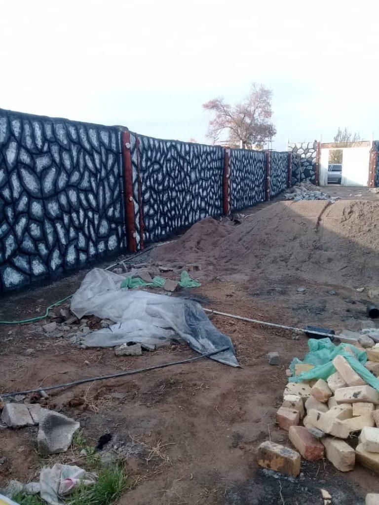 سیمان کاری استررویه طرح سیمان نمارومی دیوارچینی و.|خدمات پیشه و مهارت|گلپایگان, |دیوار