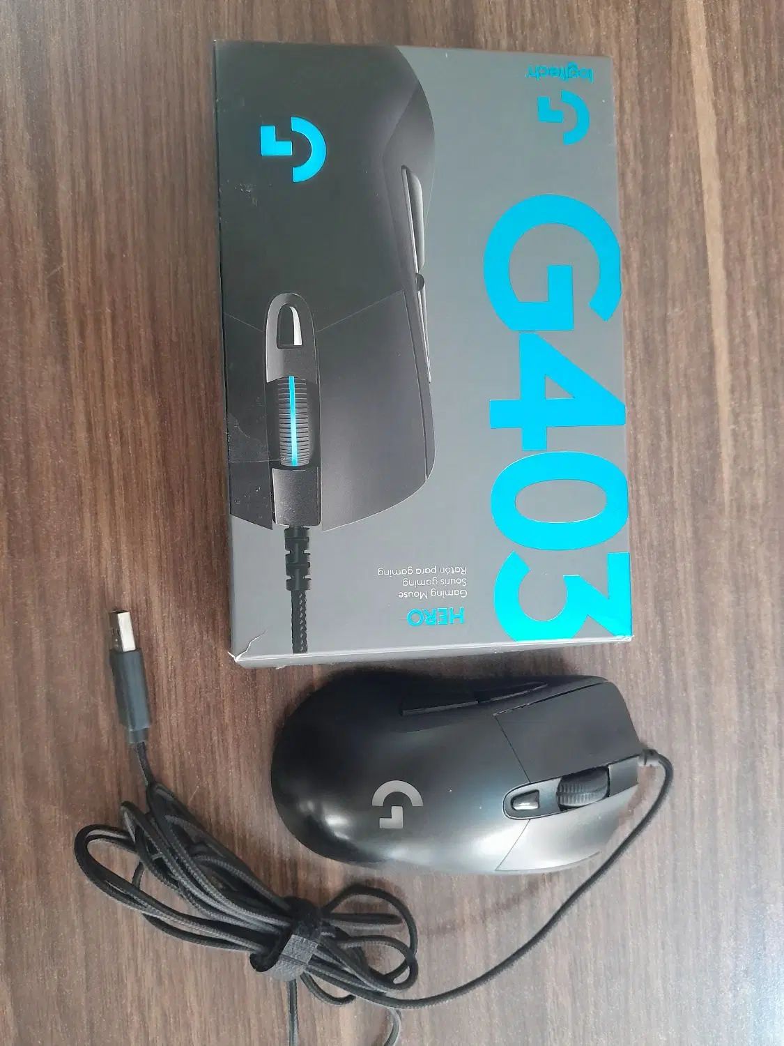 موس گیمینگ Logitech G403 Hero|قطعات و لوازم جانبی رایانه|اصفهان, باغ زرشک|دیوار