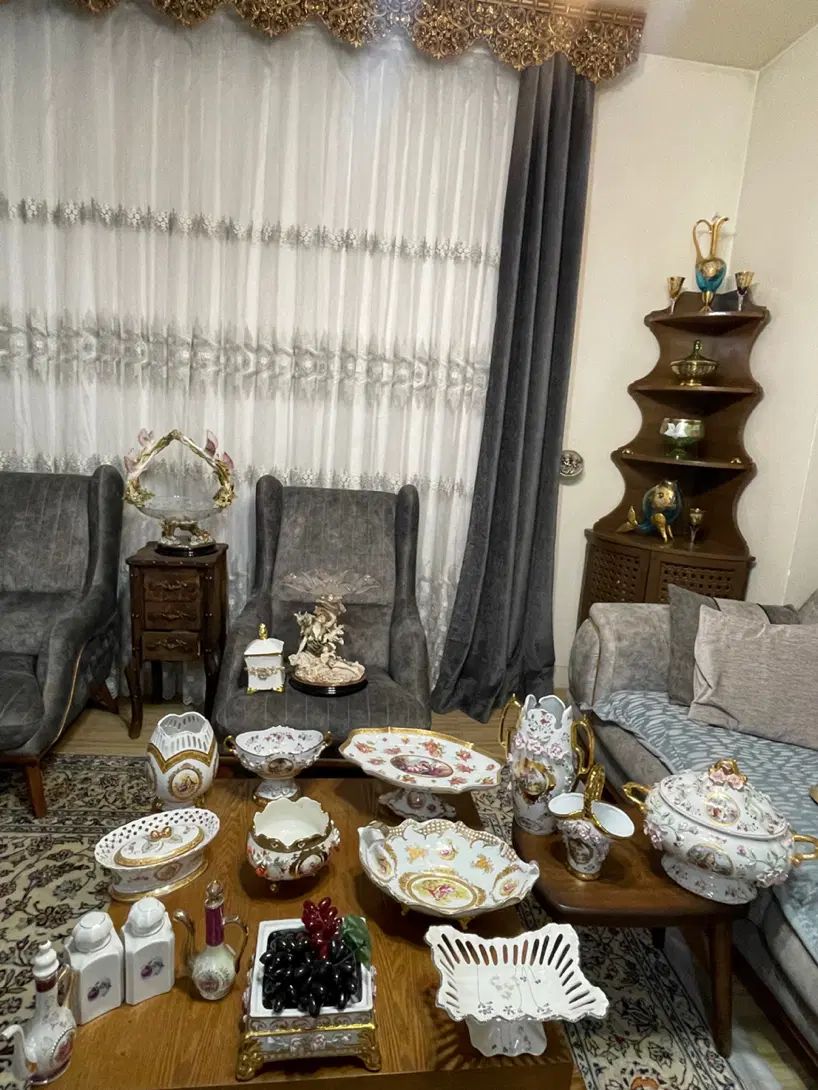 حراج لوازم وظروف منزل مبلمان شمعدان آنتیک قدیمی|حراج|تهران, سعادت‌آباد|دیوار