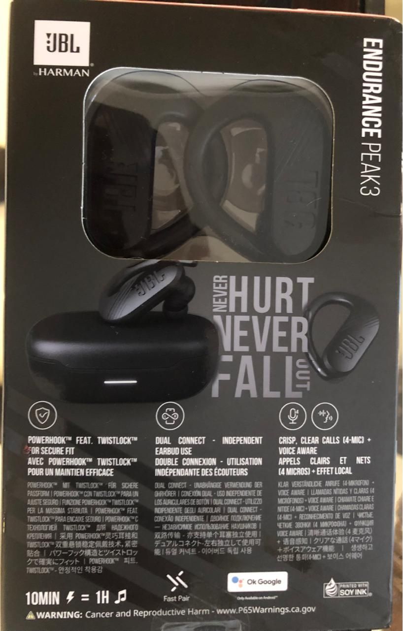 هد فون JBL endurance peak3|پخش‌کننده همراه|تهران, هفت حوض|دیوار