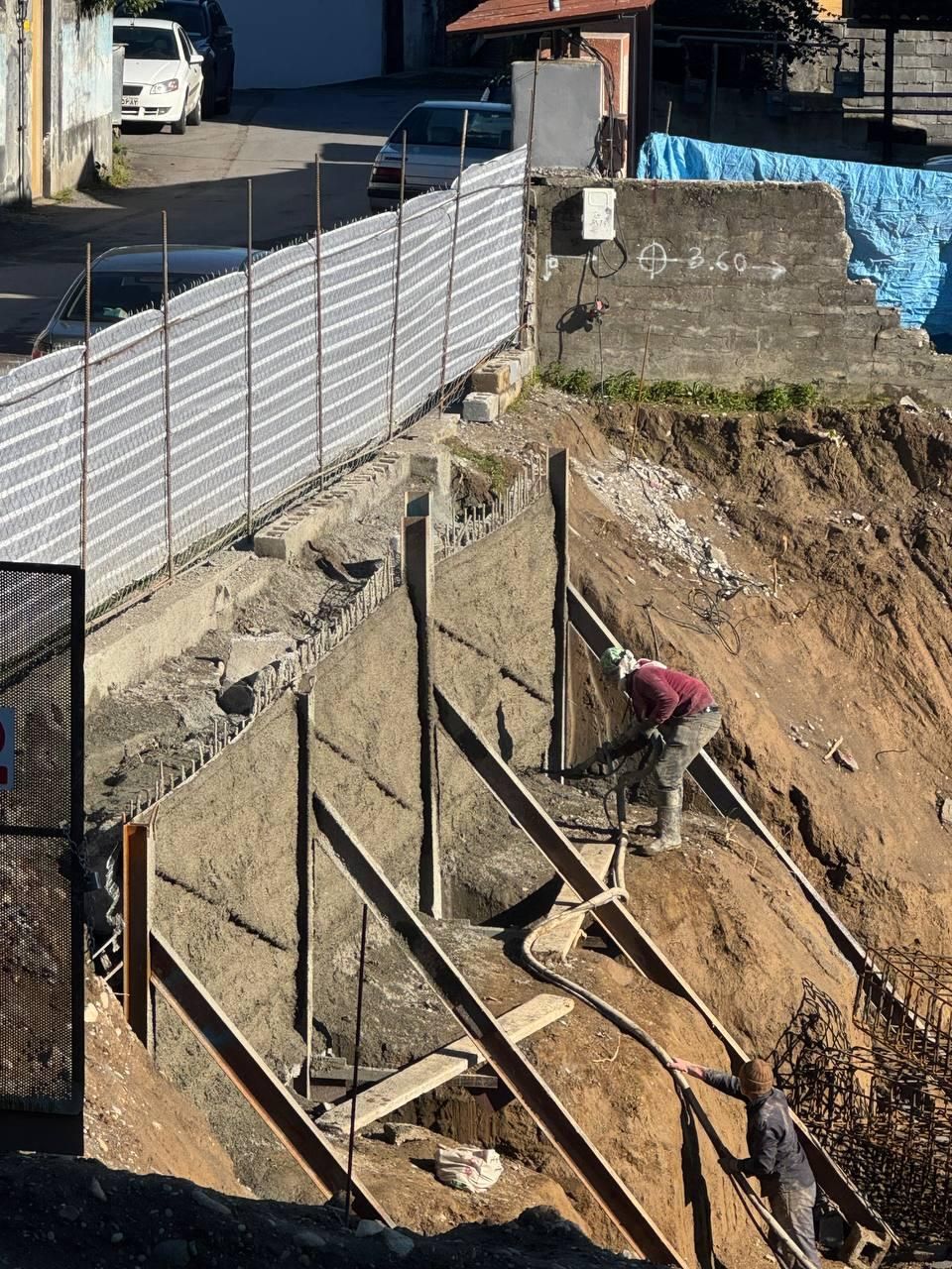 شاتکریت تر با دستگاه سیمان پاش|خدمات پیشه و مهارت|چالوس, |دیوار