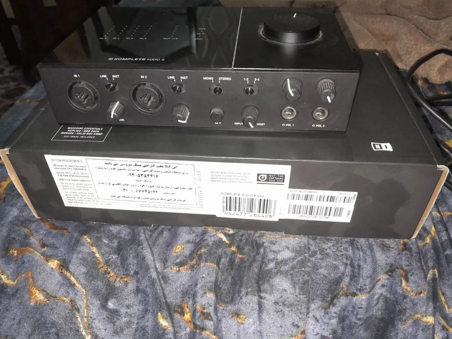 کارت صدا مدل komplete audio6MK2|صوتی و تصویری|تهران, کوی بیمه|دیوار
