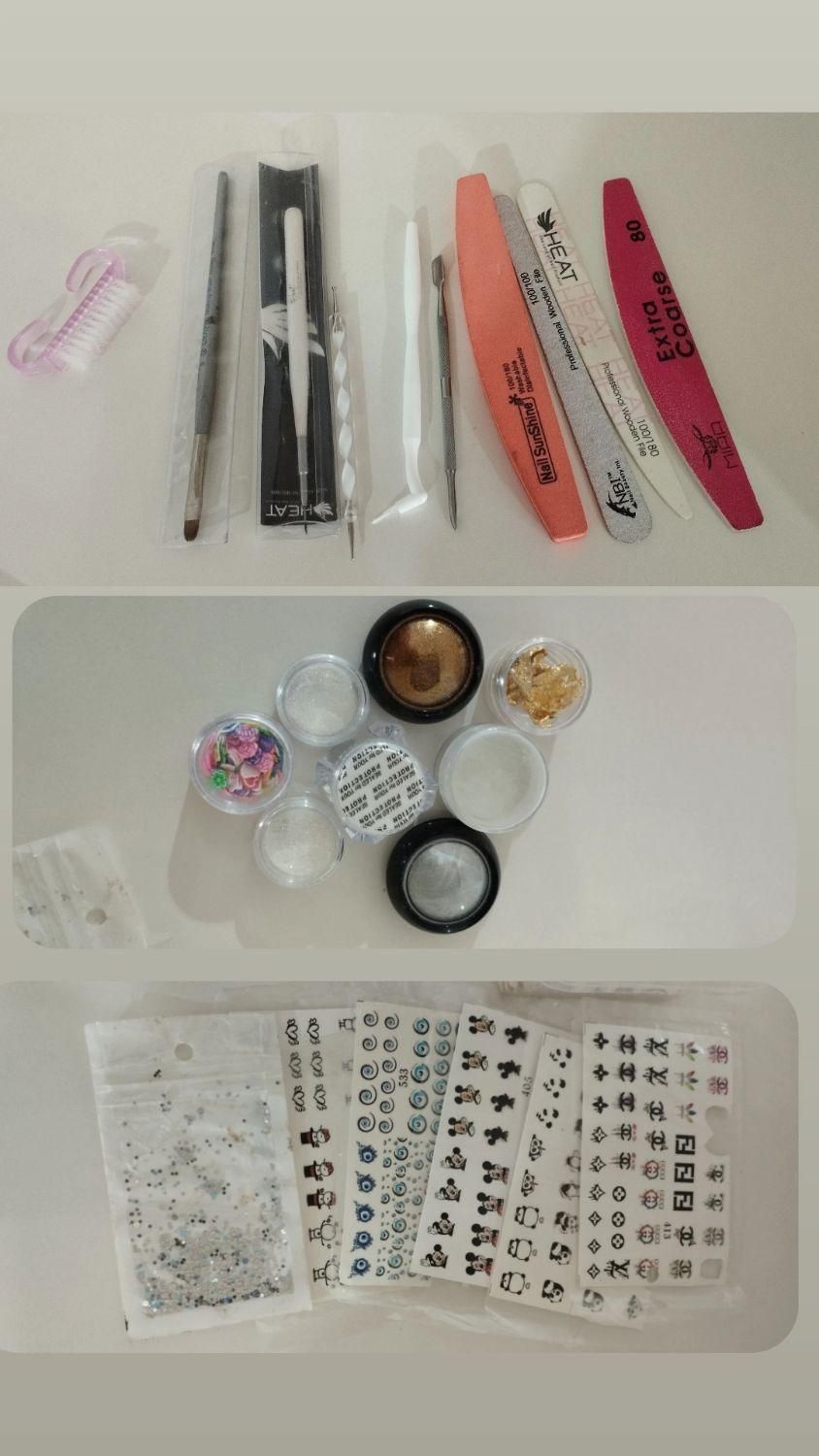 وسایل کاشت ناخن|آرایشی، بهداشتی، درمانی|اردبیل, |دیوار