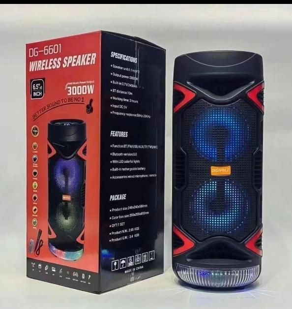 اسپیکر dgvolt 6601|پخش‌کننده همراه|مشهد, شیرحصار|دیوار