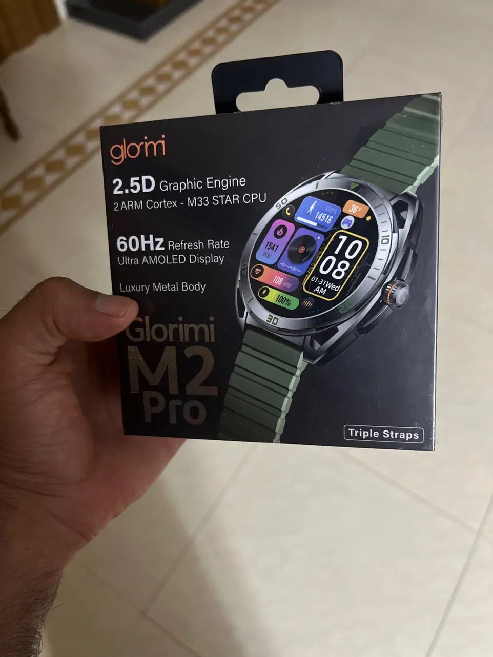 ساعت هوشمند شیائومی glorimi m2 pro|ساعت|اصفهان, جلفا|دیوار