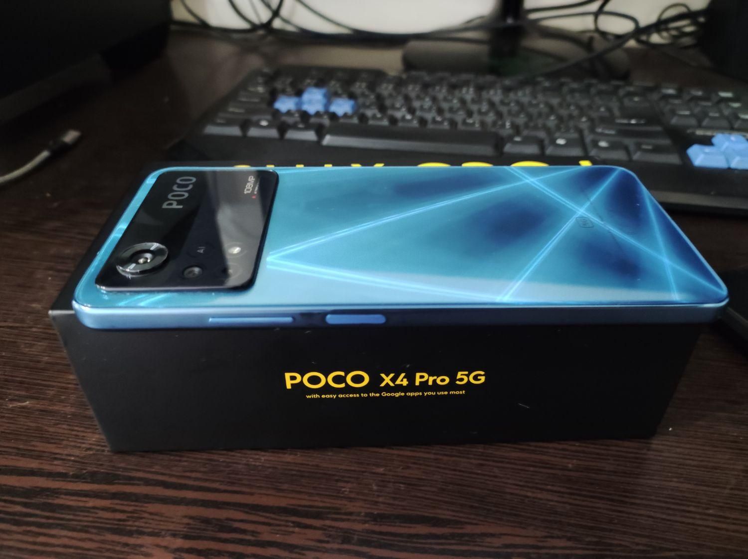 شیائومی پوکو X4 پرو 5G با حافظهٔ ۲۵۶ گیگابایت|موبایل|تهران, شمس‌آباد|دیوار