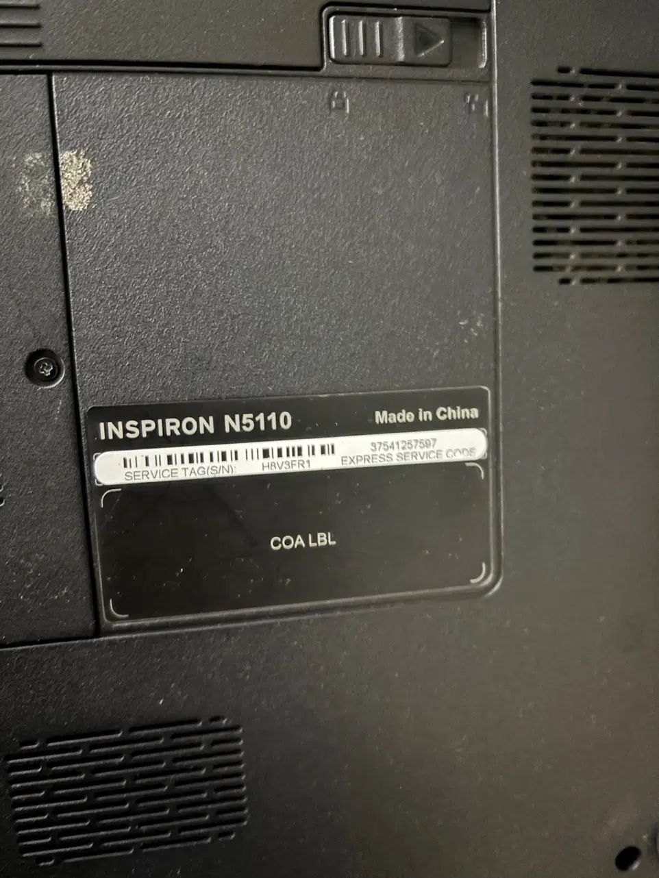 لپتاپ دل inspiron n5110|رایانه همراه|تهران, شهرک چیتگر|دیوار