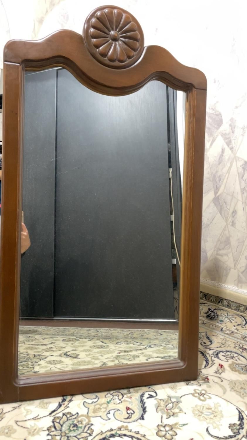 آینه چوبی|آینه|بومهن, |دیوار