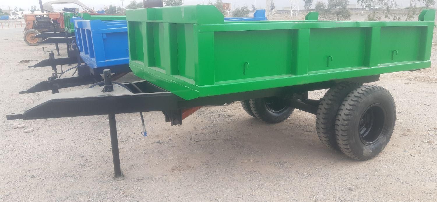 تریلی تراکتور جفت چرخ با شاسی|خودرو سنگین|یزد, |دیوار