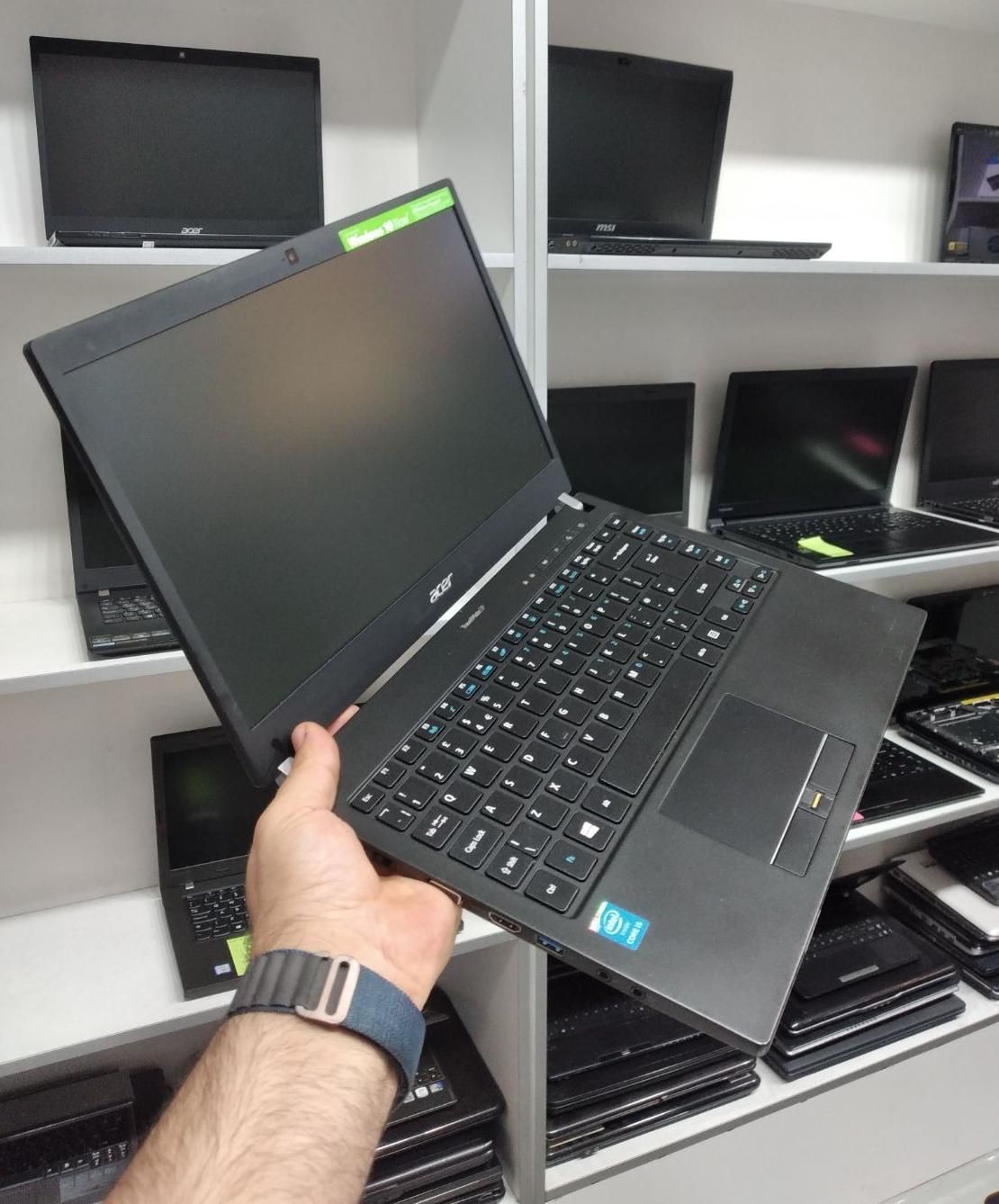 لپ تاپcore i5 acerبسیارسبک باریک و قدرتمند باضمانت|رایانه همراه|تهران, نازی‌آباد|دیوار