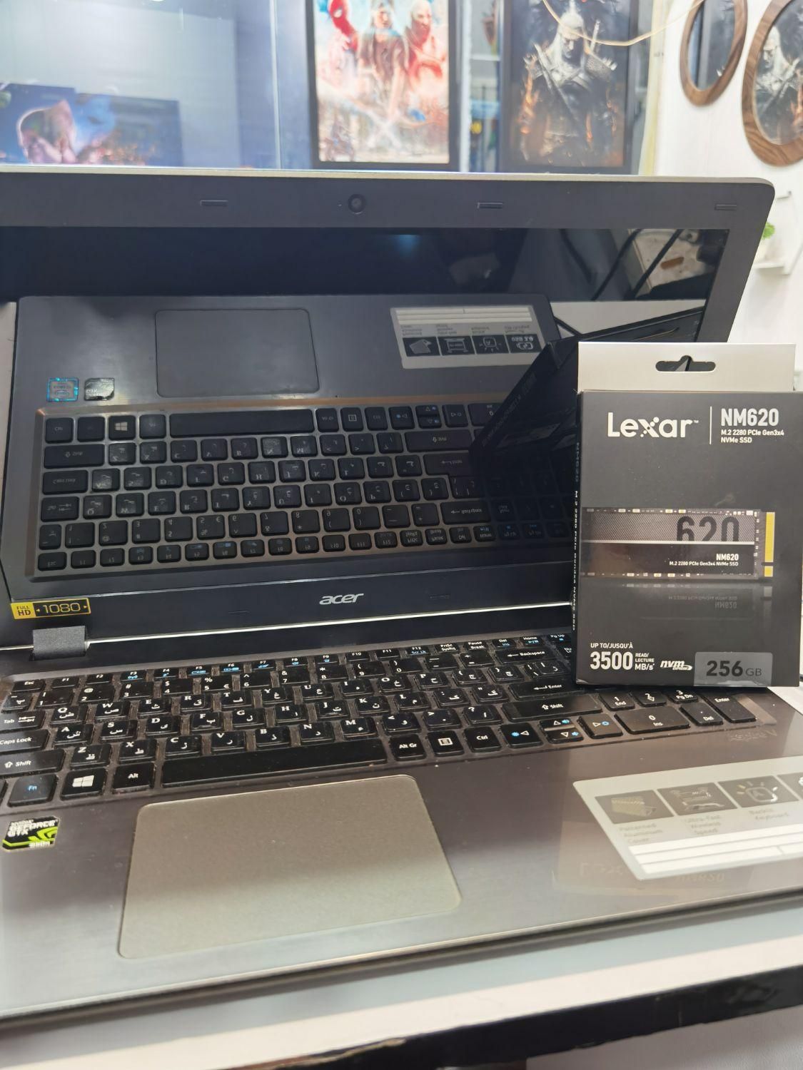 لپ تاپ acer v5-591g|رایانه همراه|دزفول, |دیوار