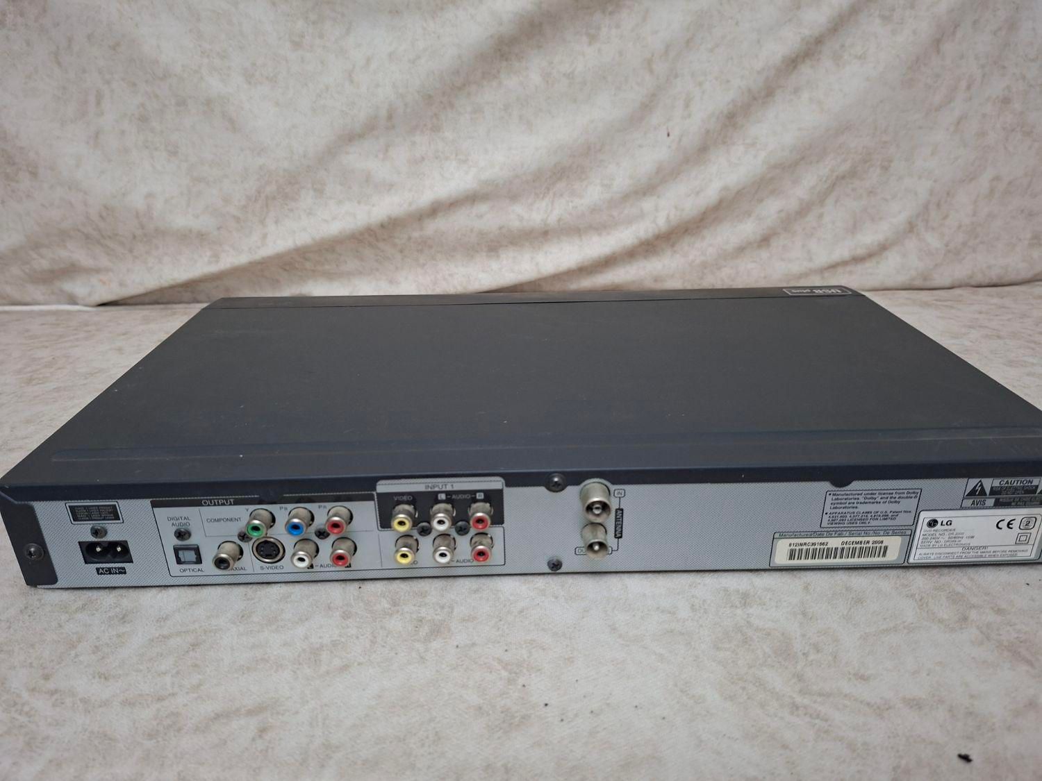 dvd record LG رکوردر الجی+گیرنده دیجیتال ایکس ویژن|پخش‌کننده DVD و ویدیو|تهران, سبلان (لشگر)|دیوار