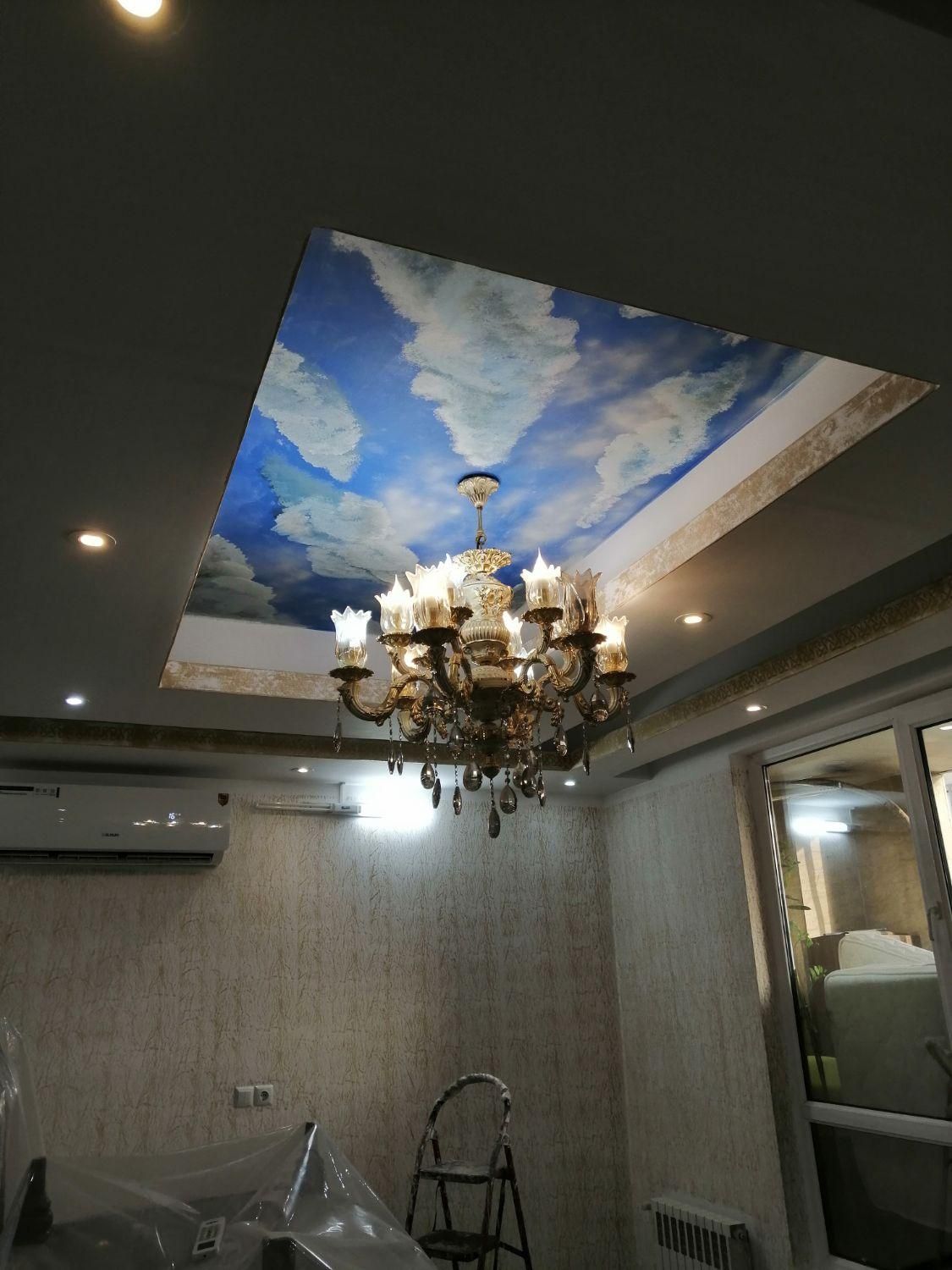 نقاشی. رنگکاری. رنگامیزی ساختمان|خدمات پیشه و مهارت|ساوه, |دیوار