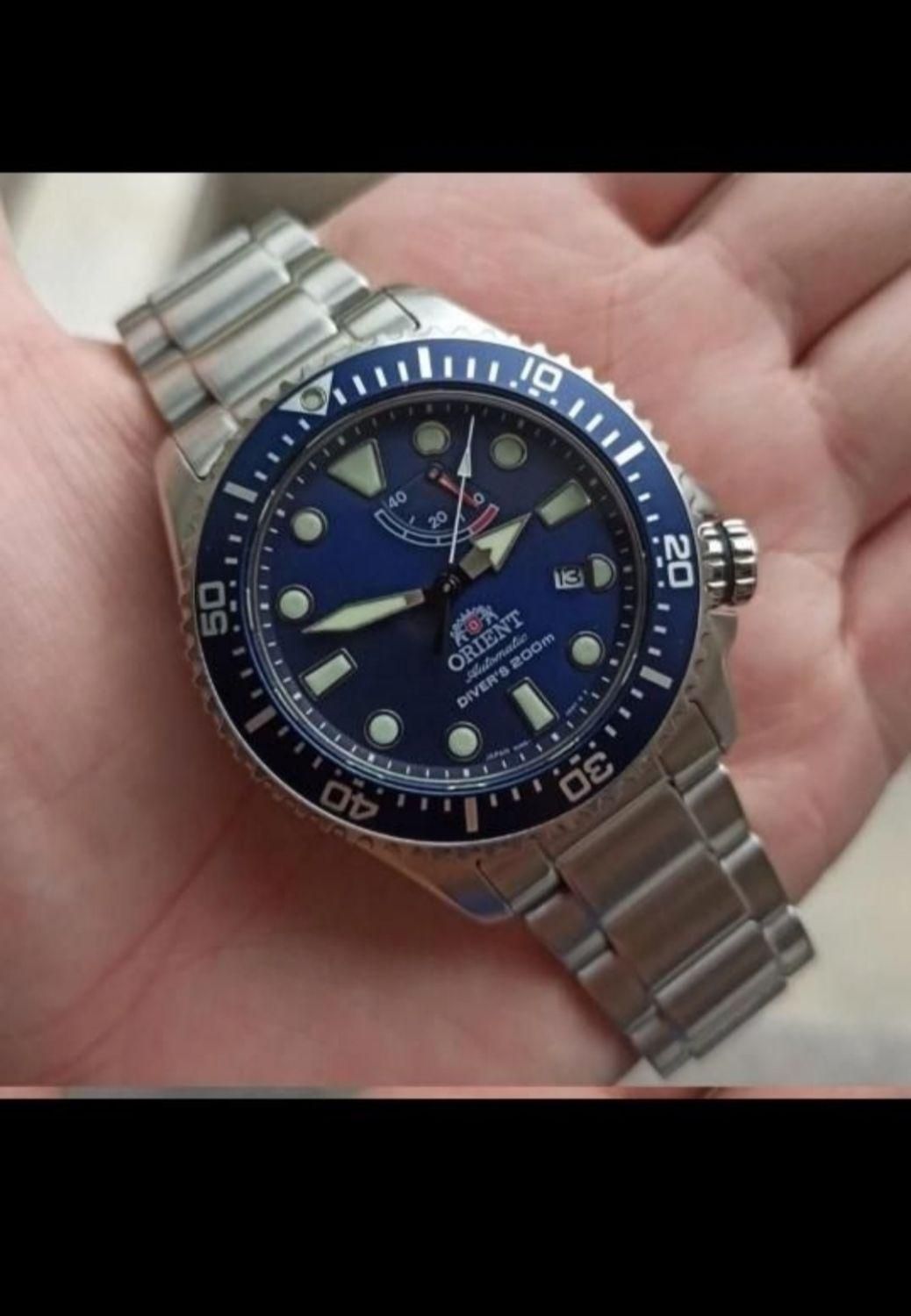 فروش ساعت حرفه ای غواصی Orient ،زیره قیمت|ساعت|مشهد, سجاد شهر|دیوار