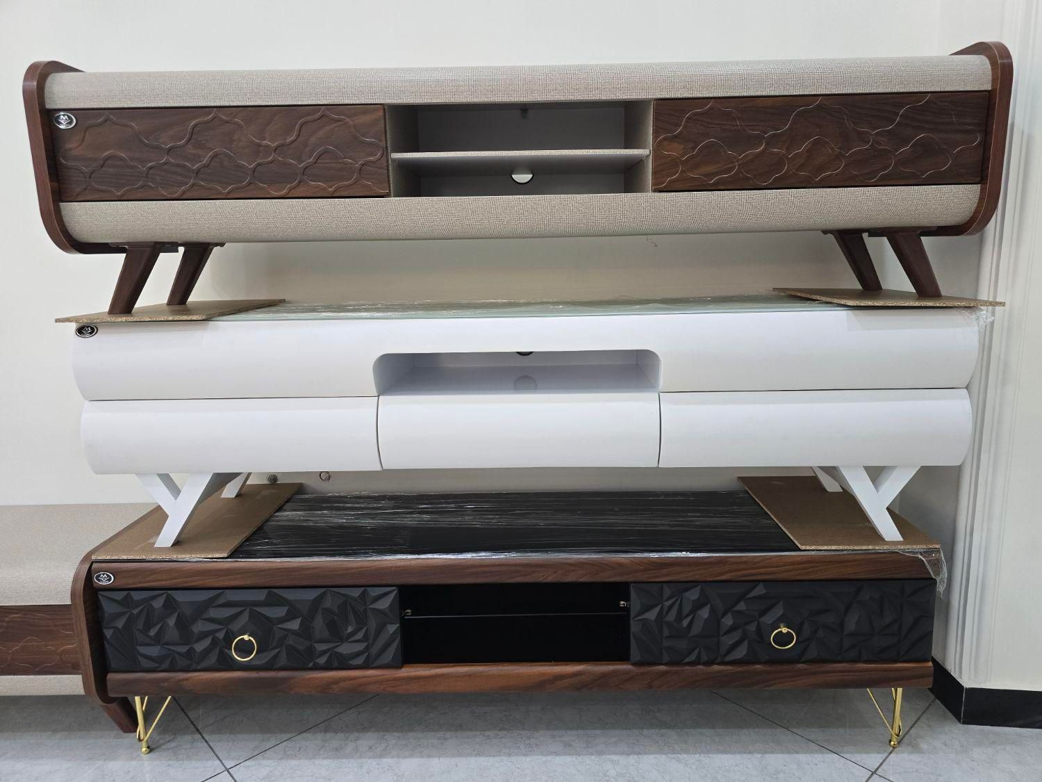 فروش میز تلویزیون ، طراحی بسیار زیبا و متریال عالی|میز تلویزیون|کرمانشاه, |دیوار