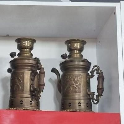 سماور|قوری، کتری، قهوه‌ساز دستی|اصفهان, برازنده|دیوار