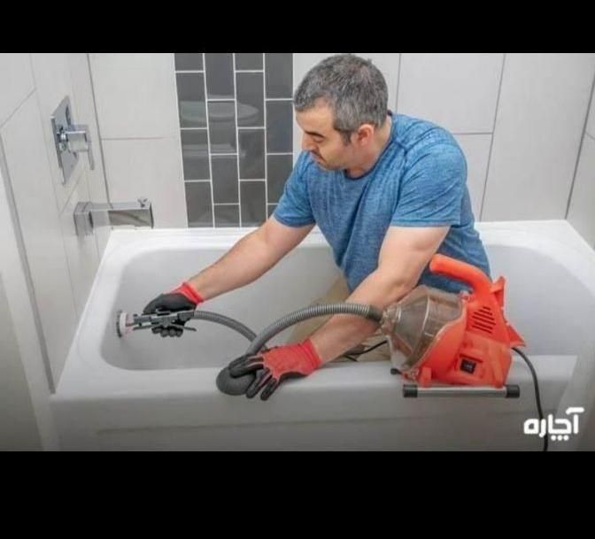 لوله بازکنی فنرزن فنربرقی چاه کل صدرا ۲۴س/تضمین|خدمات پیشه و مهارت|صدرا-فارس, فاز ۱|دیوار